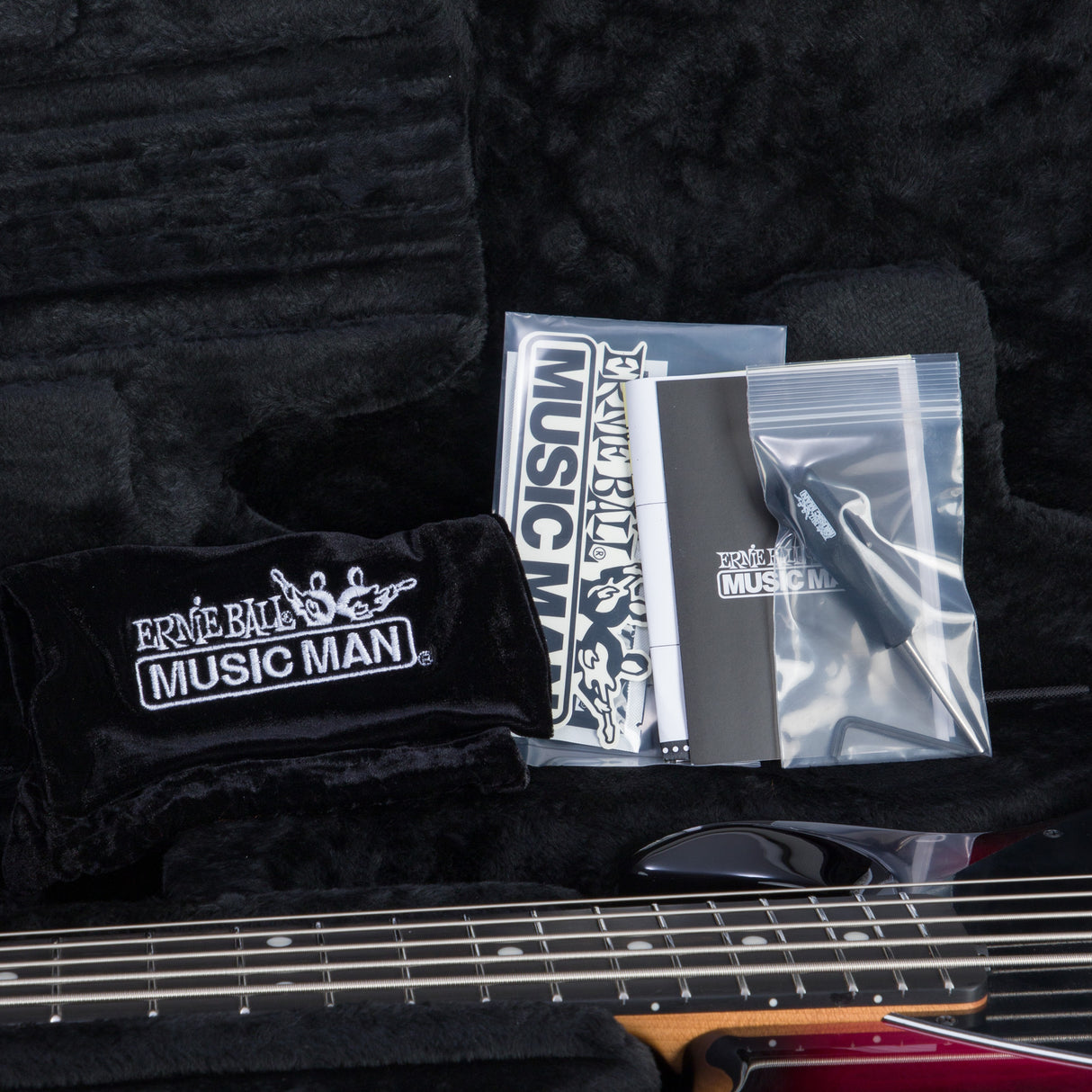 Music Man StingRay Special 5-String Bass Guitar - Raspberry Burst - #K00853