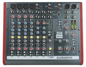 Allen & Heath ZED-10FX Live / Recording Mixer