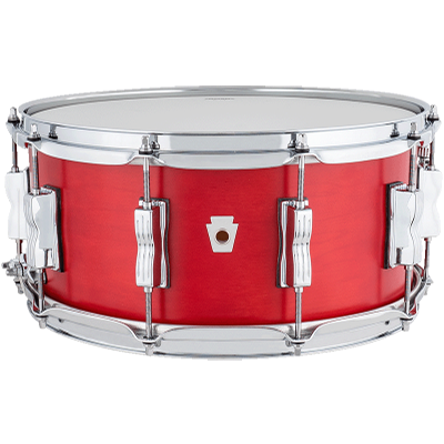 Ludwig NeuSonic 6.5x14-Inch Cherry/Maple Snare Drum - Satin Red