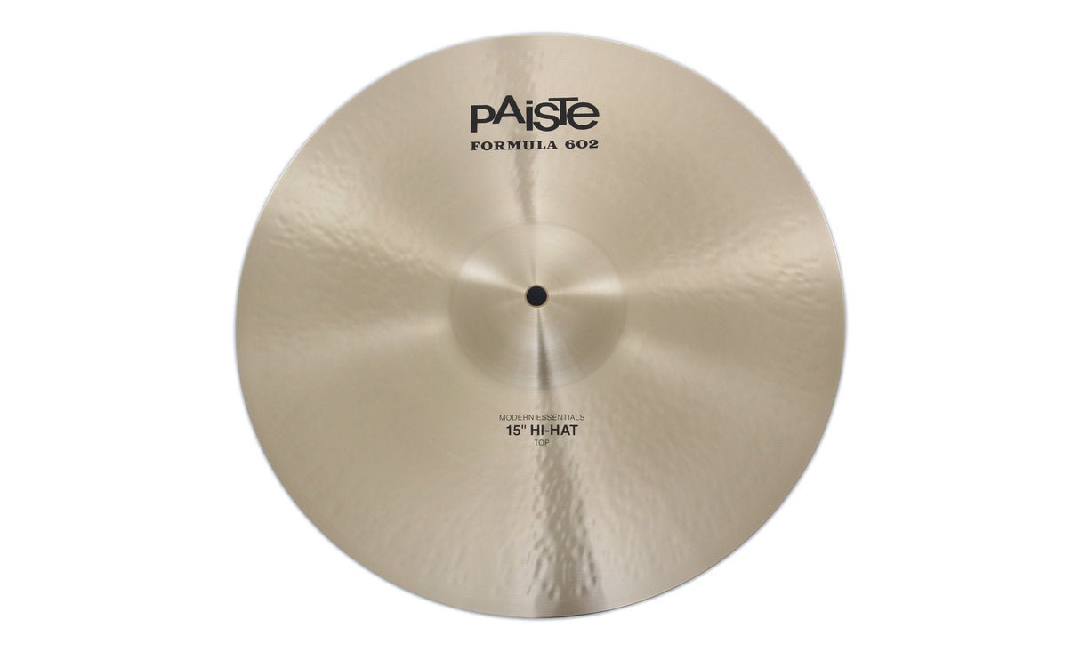 Paiste 15" Formula 602 Modern Essentials Hi-Hat Top Cymbal
