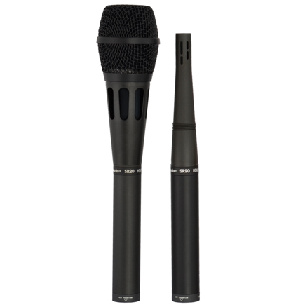 Earthworks SR20 20kHZ Multi-Use Cardioid Condenser Microphone - New,Black