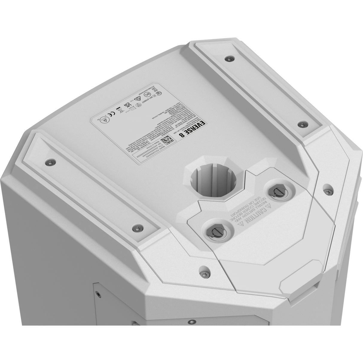 Electro-Voice EVERSE 8 Weatherized Battery-Powered Loudspeaker - White