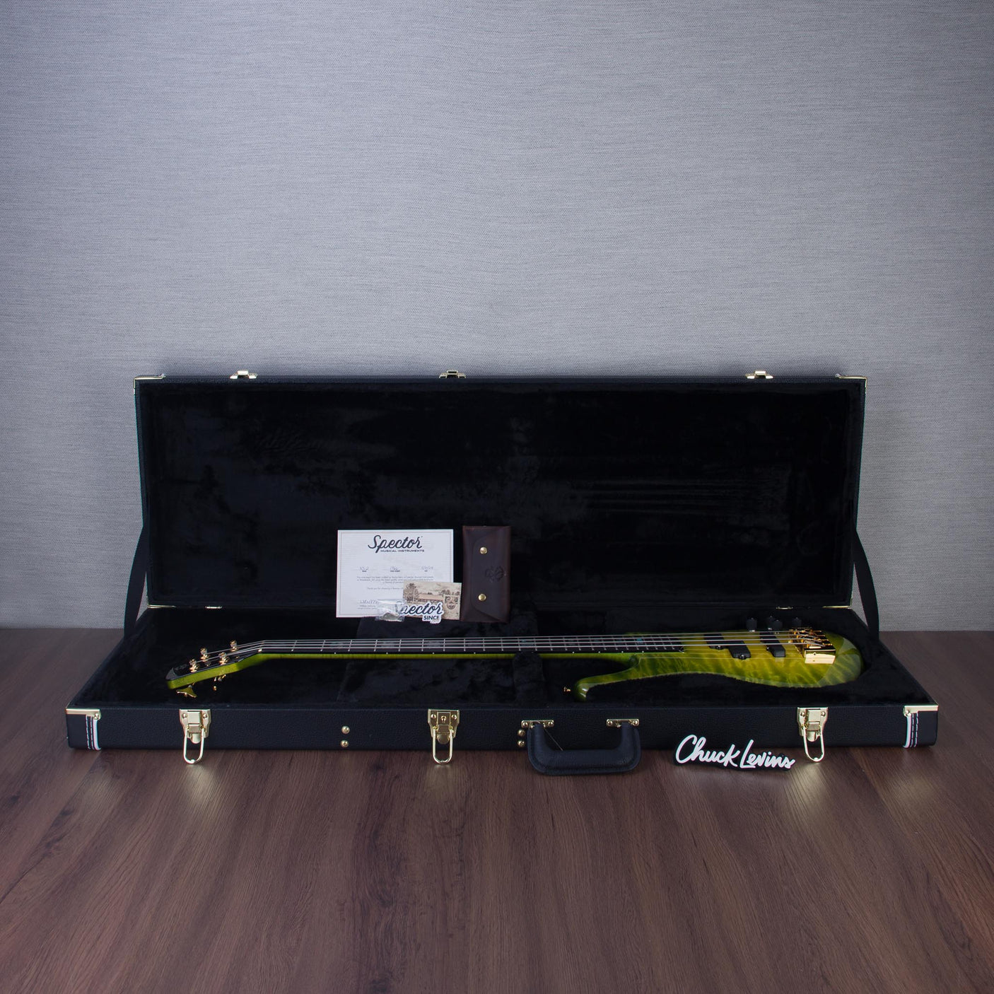 Spector USA NS-2 Electric Bass Guitar - Alien Glow - CHUCKSCLUSIVE - #1966