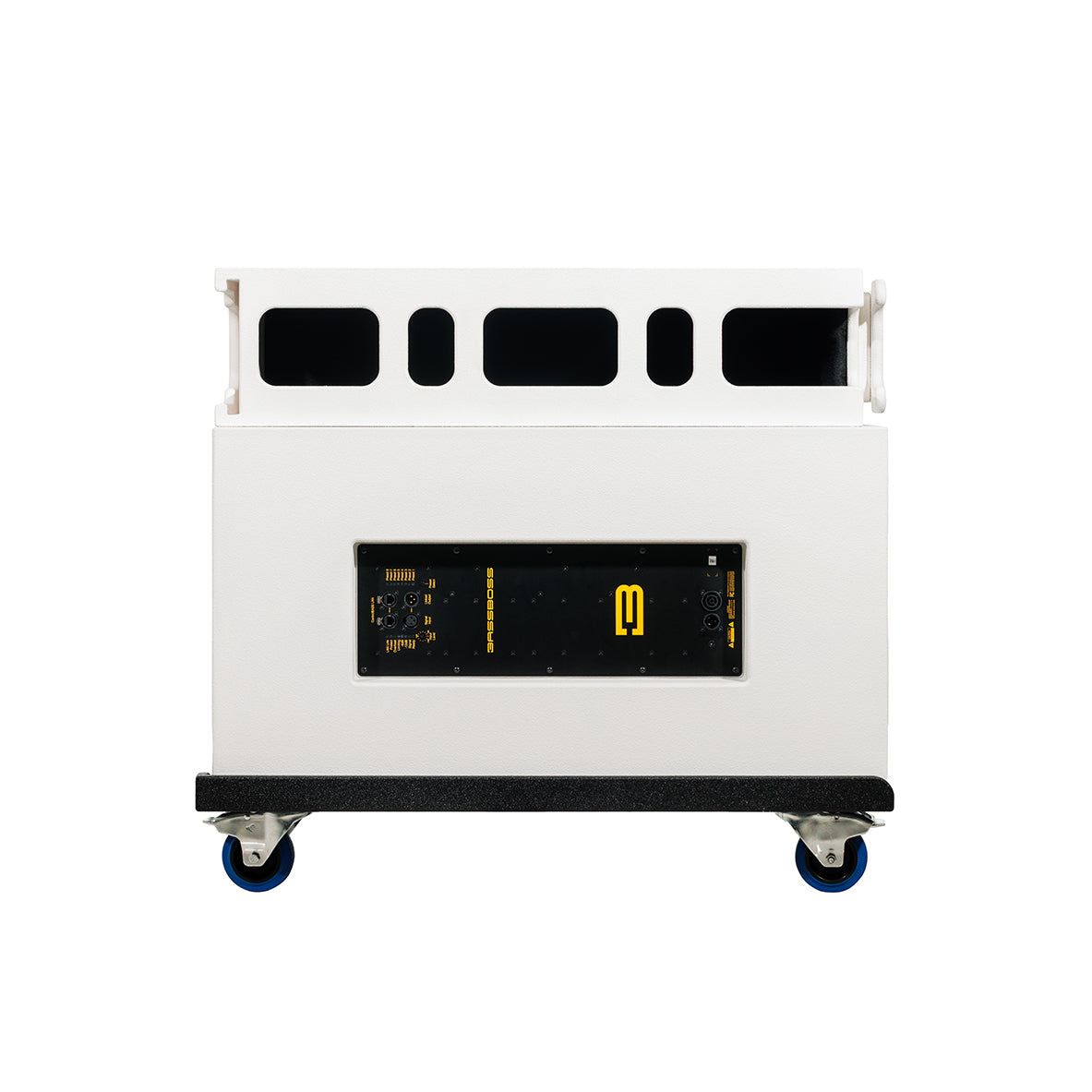 BASSBOSS Sublim8 Column PA Speaker wIth 18-inch Sub - White