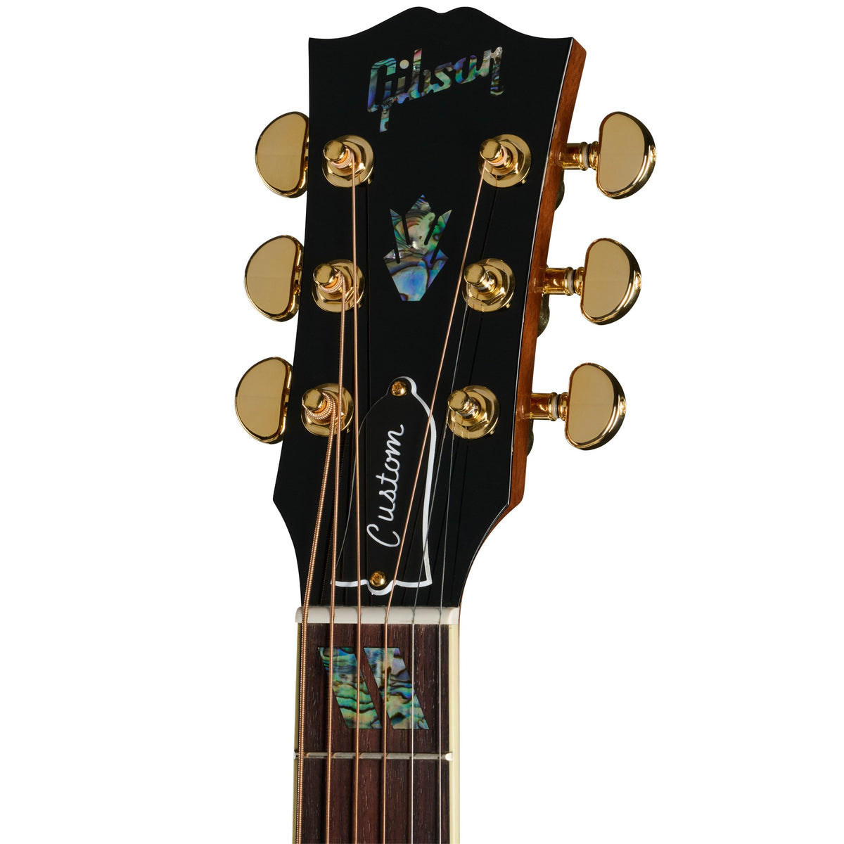Gibson Custom Shop Hummingbird Elegant Koa Acoustic Electric Guitar - Honey Burst