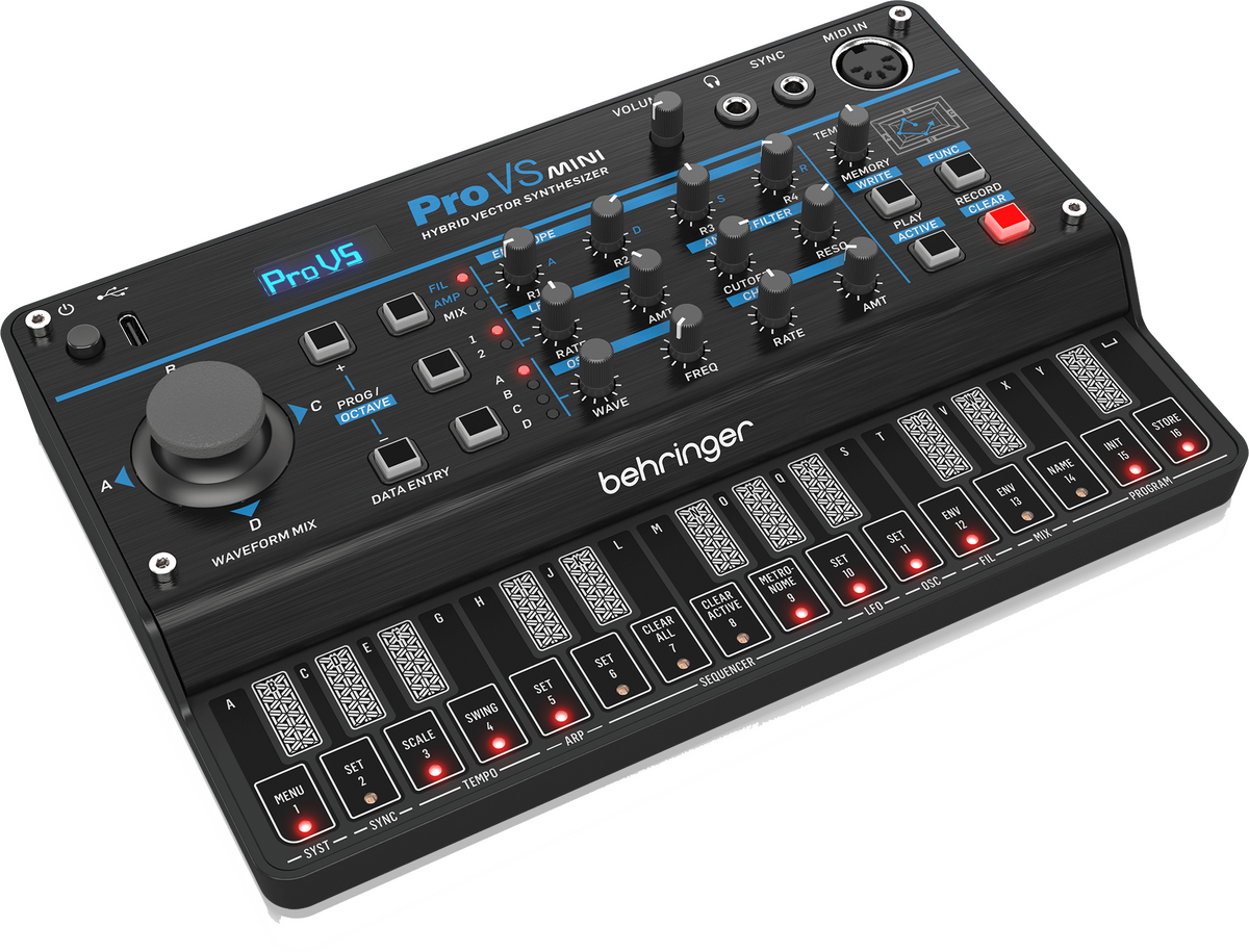 Behringer Pro VS Mini Hybrid Vector Synthesizer