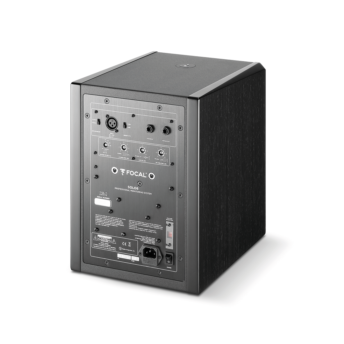 Focal Solo6 Black 2-Way Active Monitor - New