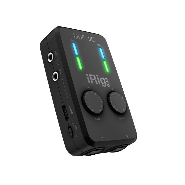 IK Multimedia iRig Pro Duo I/O Mobile 2-Channel Audio/MIDI Interface