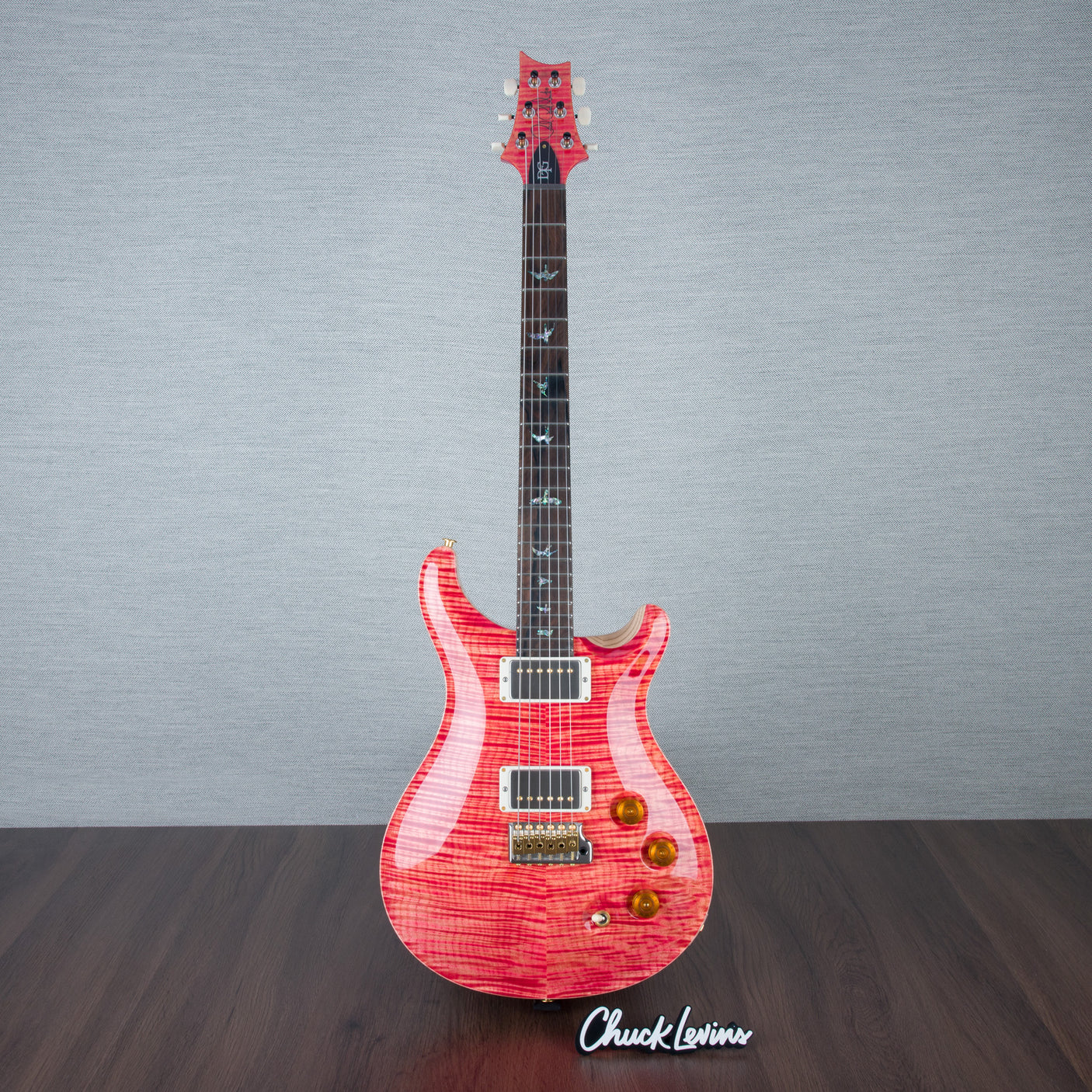 PRS Wood Library DGT Electric Guitar - Private Stock Salmon Finish - CHUCKSCLUSIVE - #240385591 - 2024