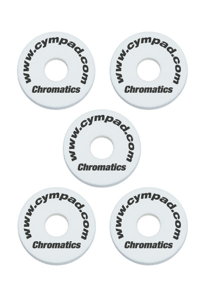 Cympad Chromatics Cymbal Enhancer Set - 40/15mm, White