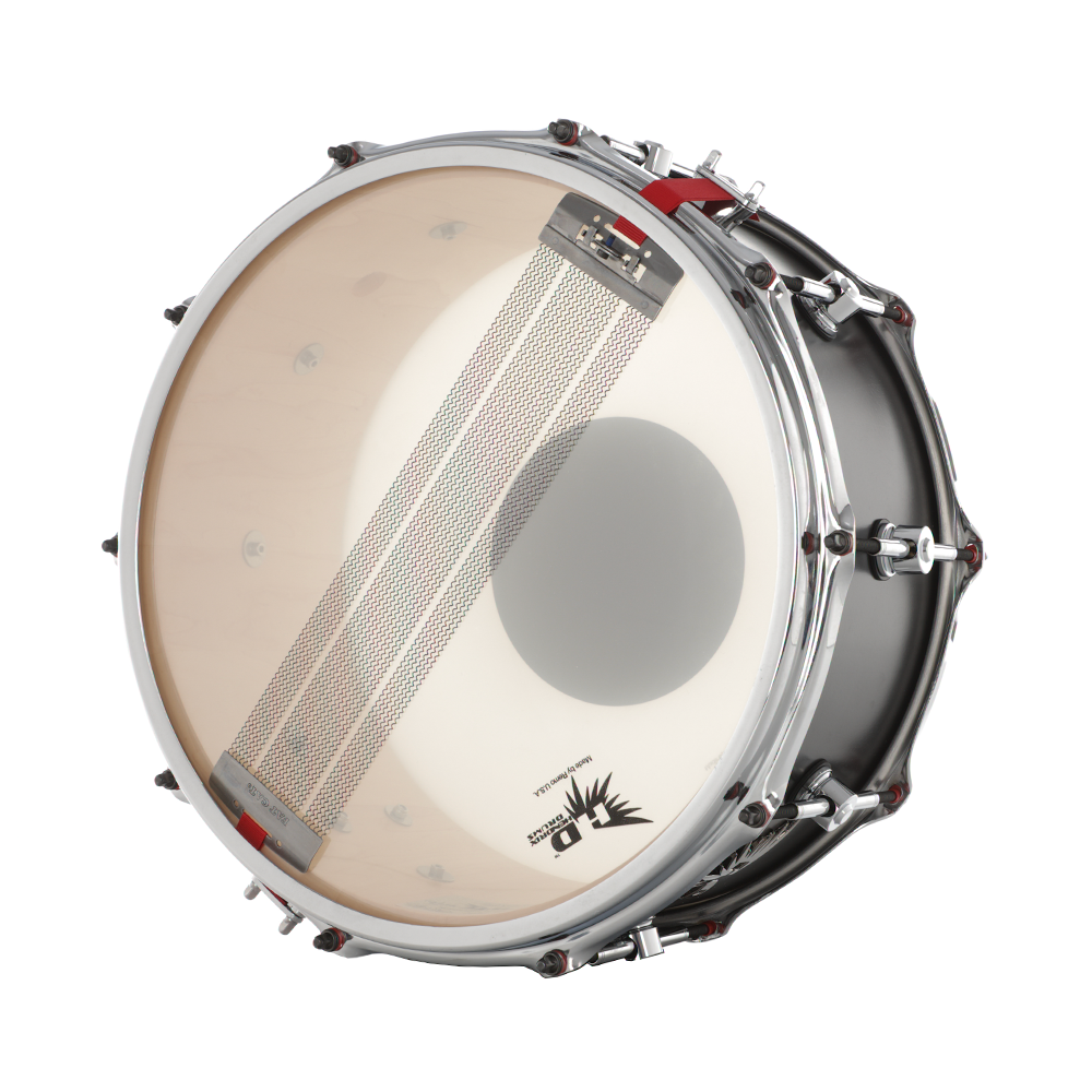 Hendrix Drums 14x6.5" Player's Stave Series Snare Drum - Satin Black