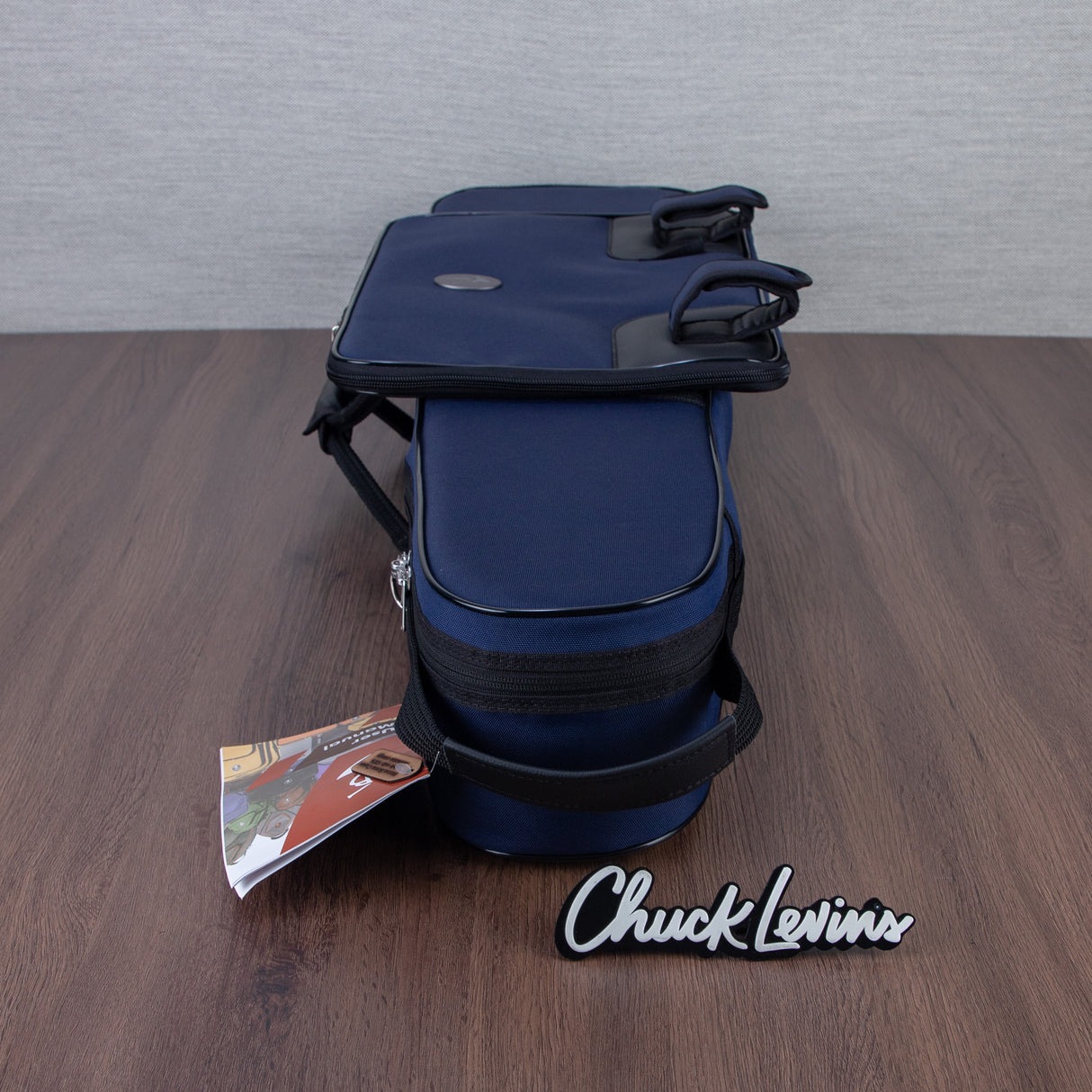 Marcus Bonna Case for Tenor Trombone, Detachable Bell, F Attachment- Blue