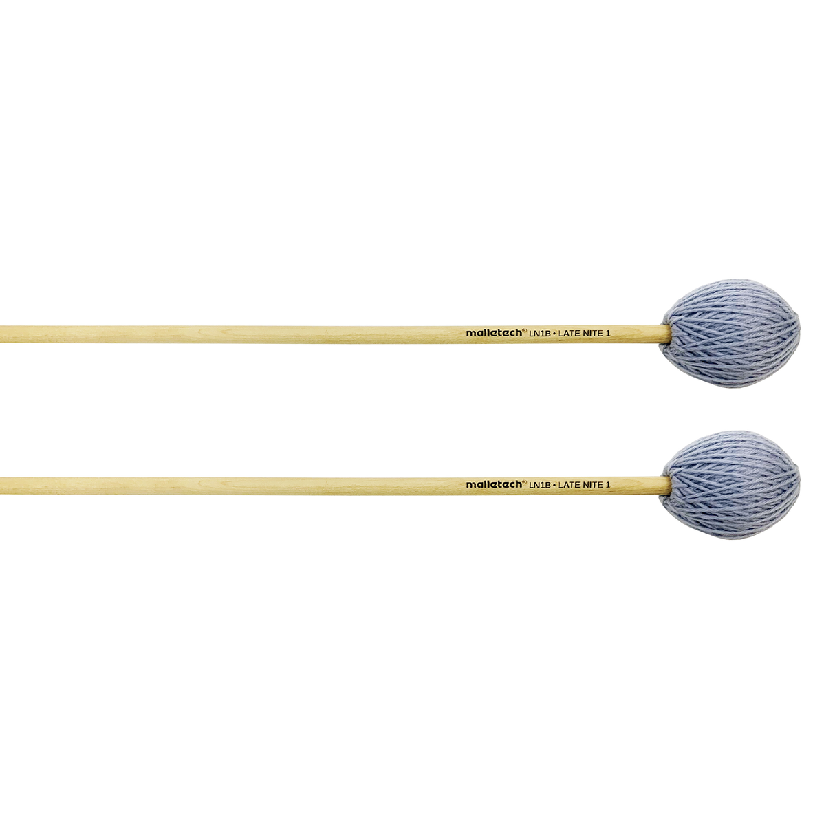 Malletech LN1B Late Nite Low Volume Practice Mallets (Pair), Birch Handles