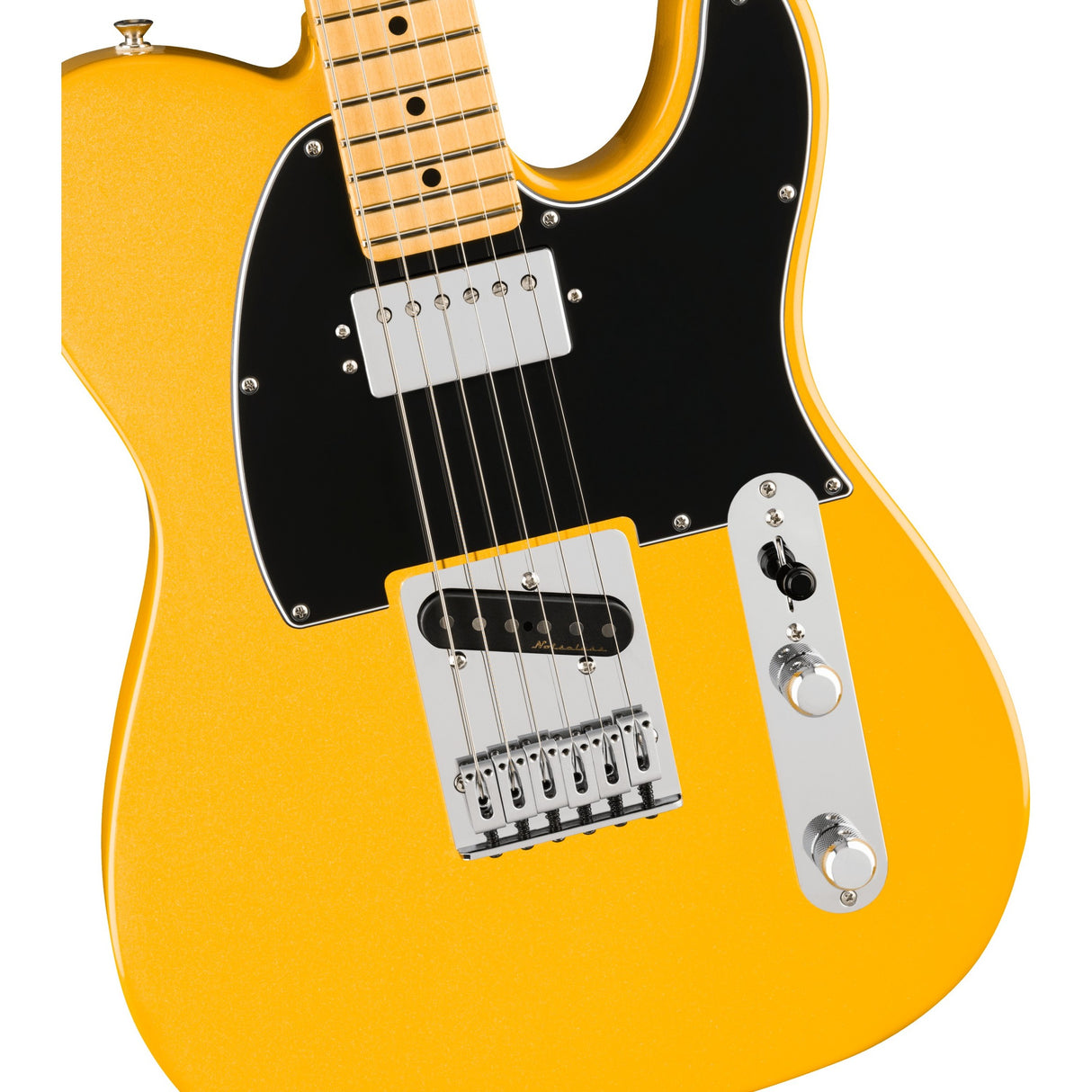 Fender Player II Modified Telecaster SH Electric Guitar, Maple Fingerboard - Sunshine Yellow