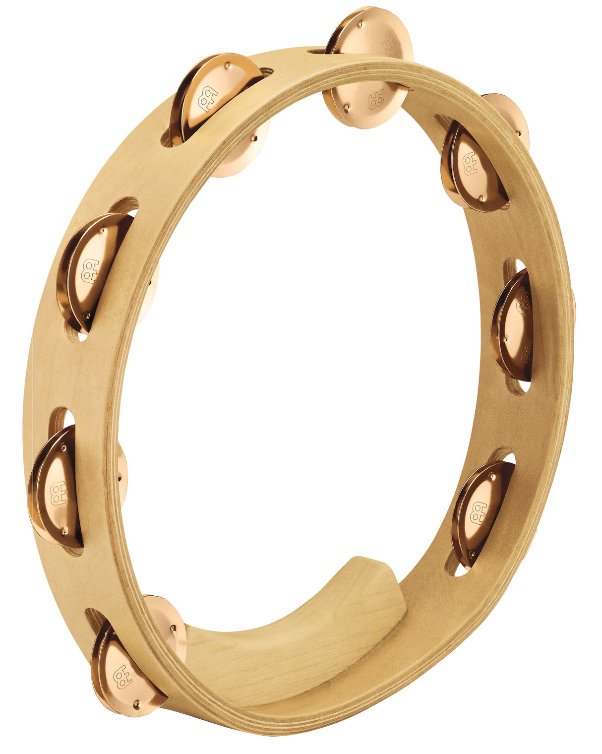 Meinl AE-MTA1BO Artisan Edition Tambourine Cymbal Bronze Jingles 1 Row