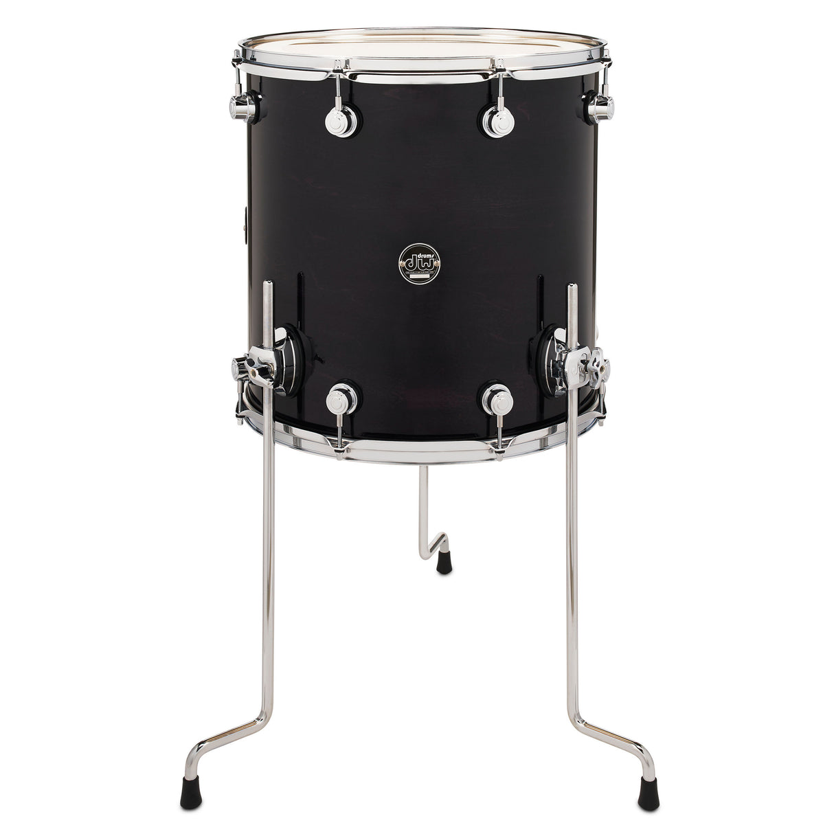 Drum Workshop 16" x 16" Performance Series Floor Tom - Ebony Stain