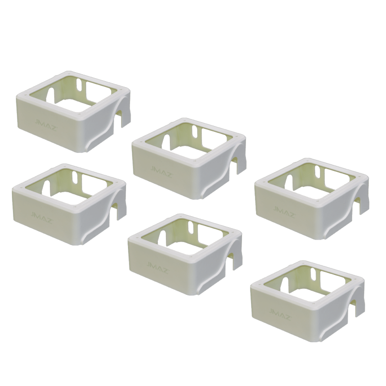 JMAZ Lighting JZ1054 MAD PAR COVER W 6PK Cover for MAD PAR - White 6-Pack