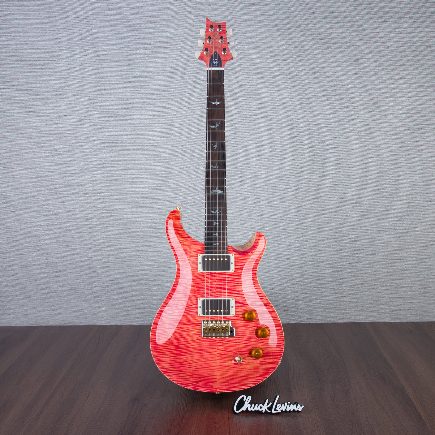 PRS Wood Library DGT Electric Guitar - Private Stock Salmon Finish - CHUCKSCLUSIVE - #240385593 - 2024