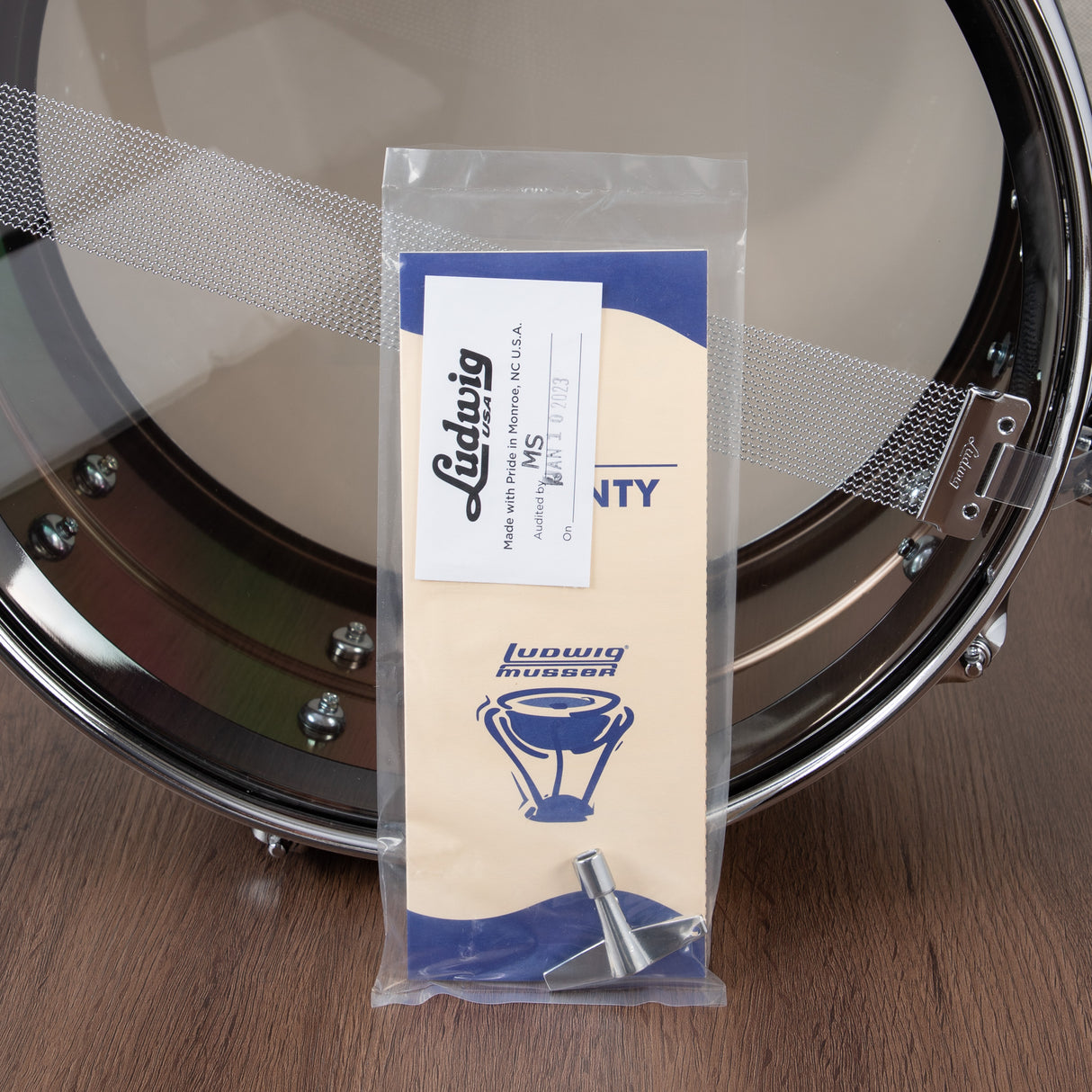 Ludwig Black Beauty 14x6.5-Inch Snare Drum - Black Nickel Plated - Preorder