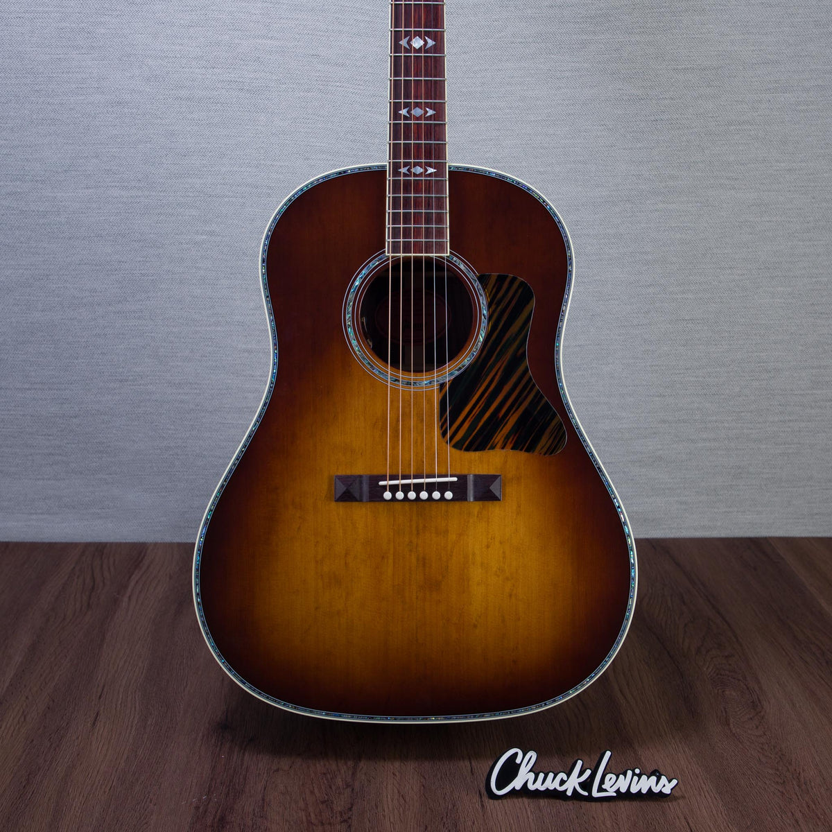 Gibson Custom Shop Limited Edtion Advance Jumbo Anniversary Rosewood/Bearclaw Spruce Acoustic Electric Guitar - Cremona Burst - #21006060