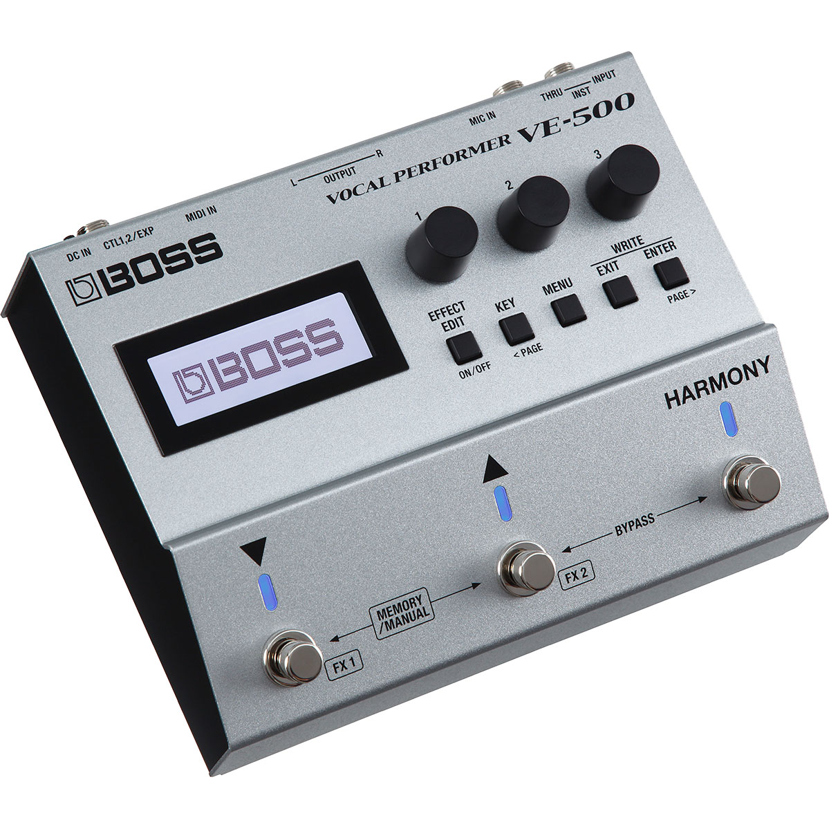 Boss VE-500 Vocal Performer Effects Pedal - Mint, Open Box