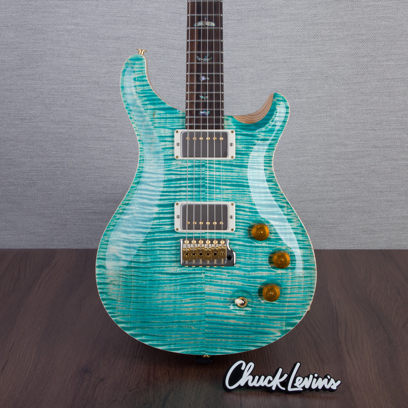 PRS Wood Library DGT Electric Guitar - Private Stock Bahamian Blue Finish - CHUCKSCLUSIVE - #240385594 - 2024