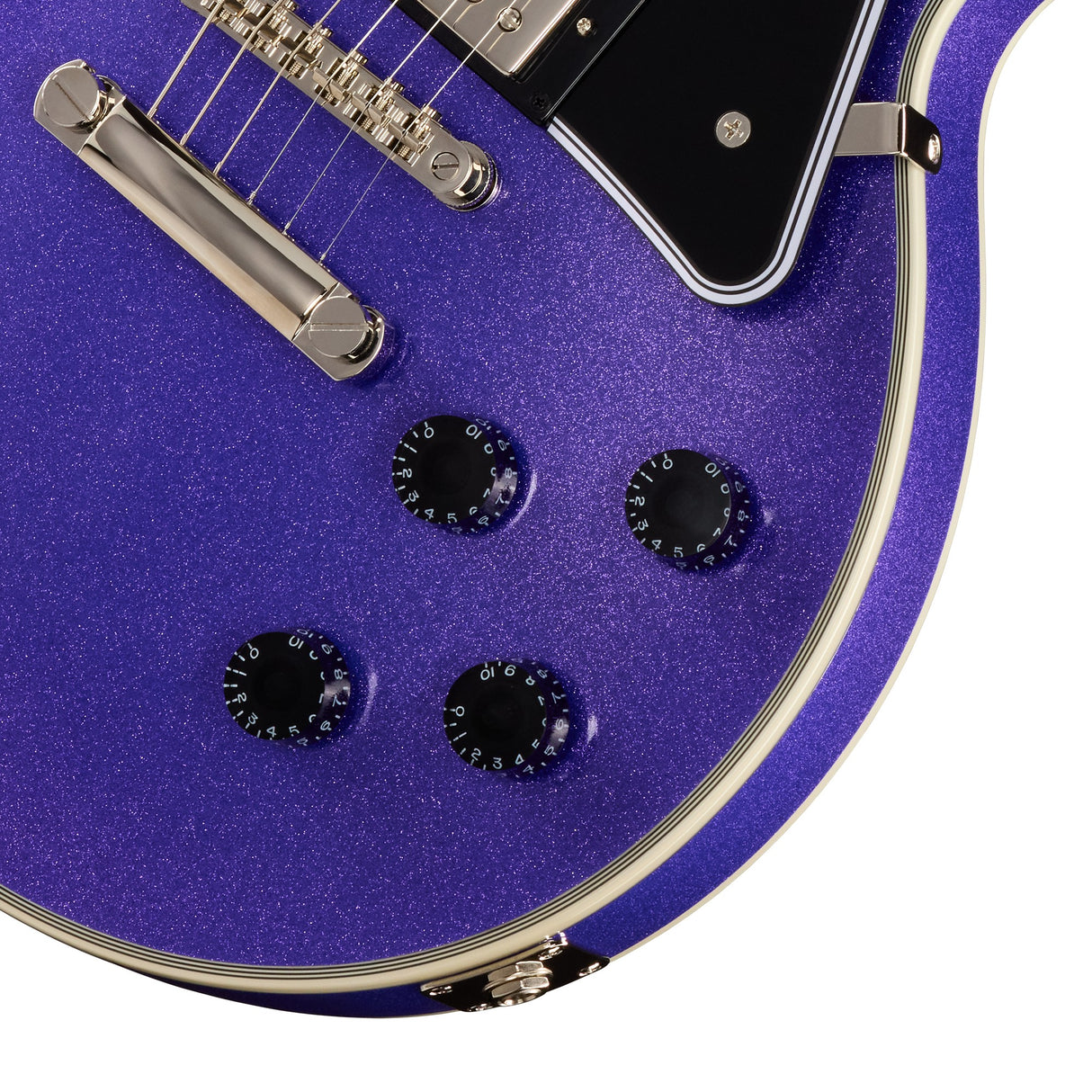 Epiphone Les Paul Custom Electric Guitar - Amethyst Sparkle