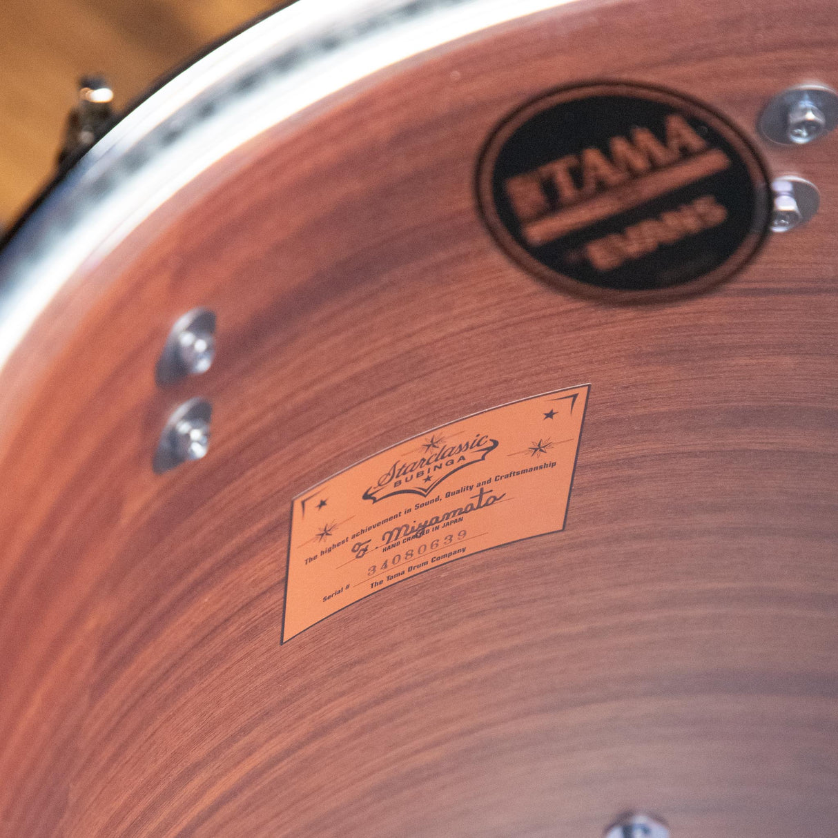 Tama Starclassic Bubinga 3-Piece Shell Pack - Volcanic Red Burst