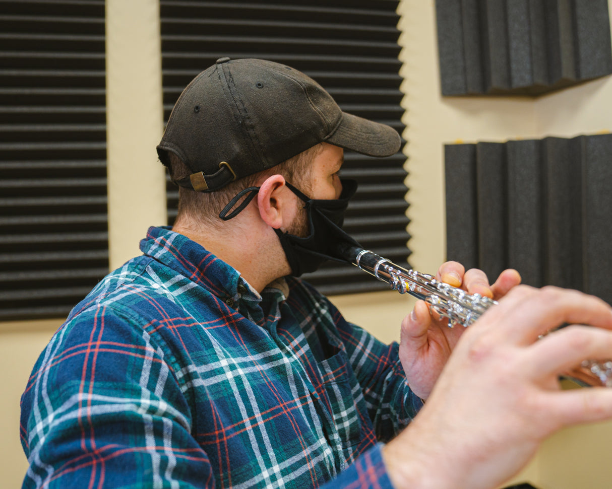 Bell Barrier Flute Face Mask - Black