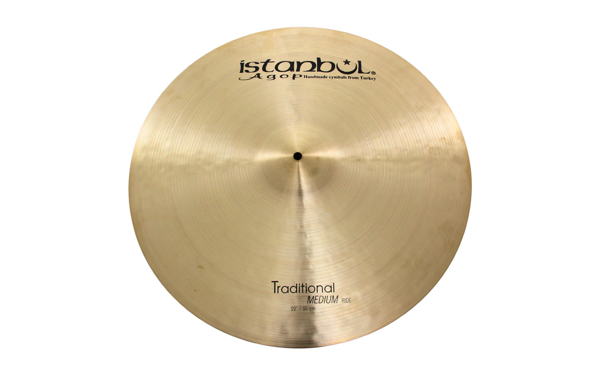 Istanbul Agop 22" Traditional Medium Ride Cymbal