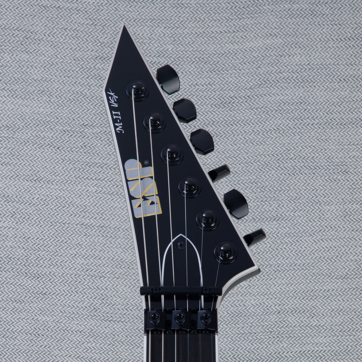 ESP USA M-II NTB FR Electric Guitar - Black - #US24465