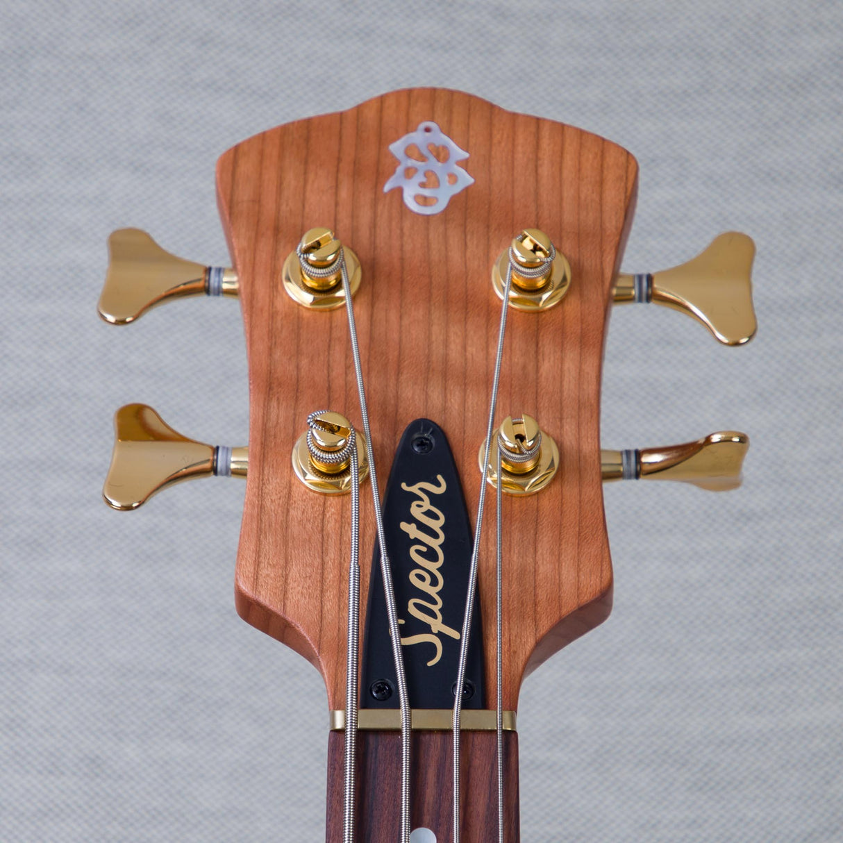 Spector USA Limited Edition SB-1 Curly Cherry Electric Bass Guitar - #2