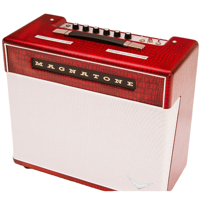 Magnatone Super Fifteen 1x12-Inch Tube Combo Guitar Amplifier - Red - New