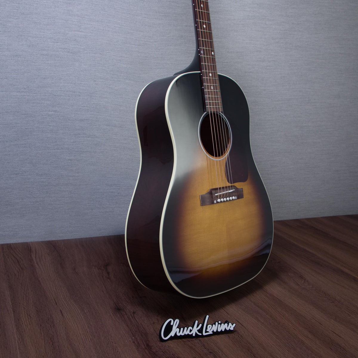 Gibson J-45 Standard Acoustic Electric Guitar - Vintage Sunburst - #21406117