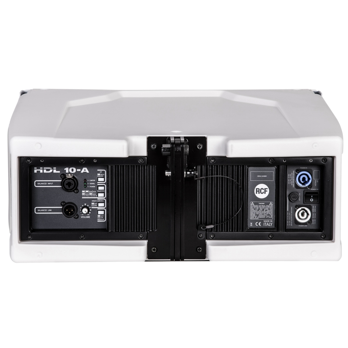 RCF HDL-10AW 1400-Watt Active Line Array Module - White - New