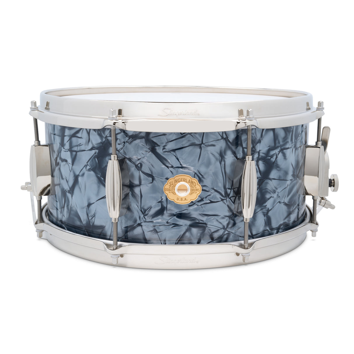 Slingerland 6.5 x 14-Inch Artist Snare Drum - Black Diamond Pearl