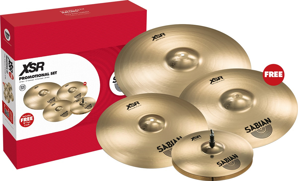 Sabian XSR Performance Cymbal Set