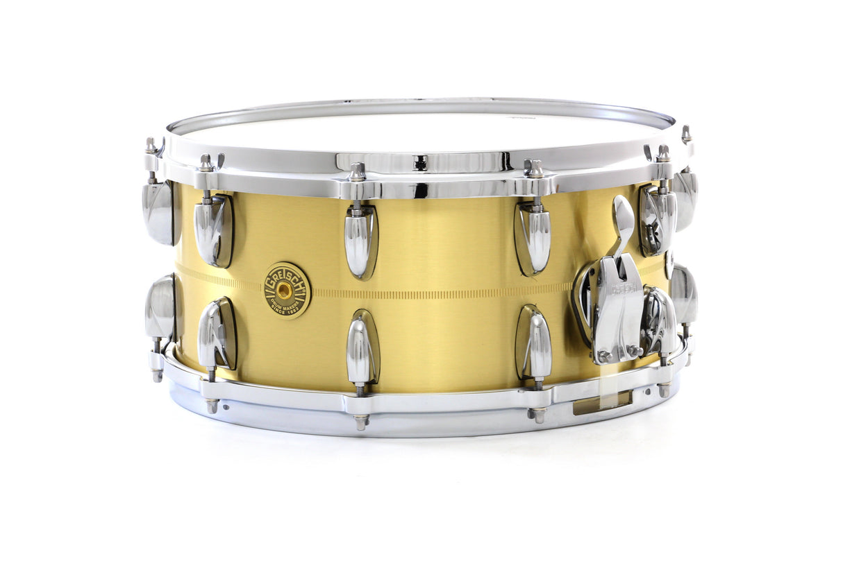 Gretsch 14 x 6.5-Inch USA Bell Brass Snare Drum - Preorder