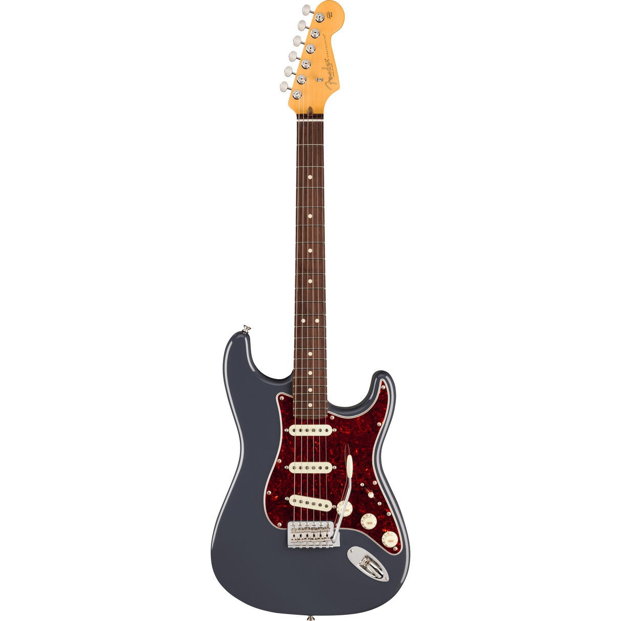 Fender American Professional Classic Stratocaster Electric Guitar, Rosewood Fingerboard - Faded Black
