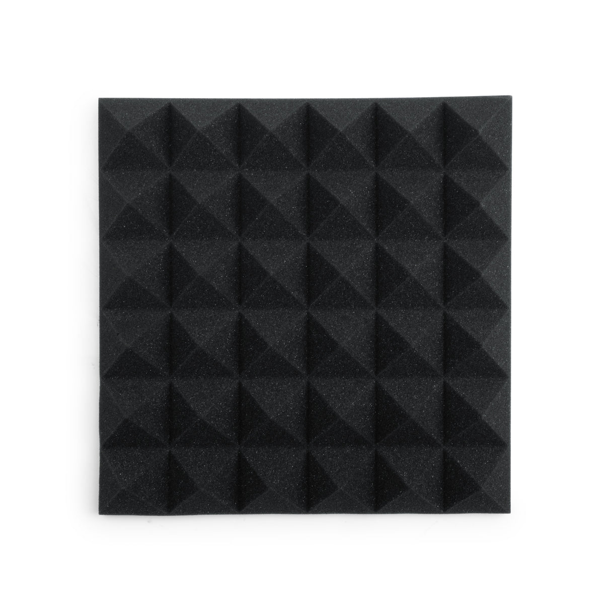 Gator GFW-ACPNL1212PCHA-8PK Charcoal 12 x 12 x 2-Inch Acoustic Pyramid Panels - 8 Pack
