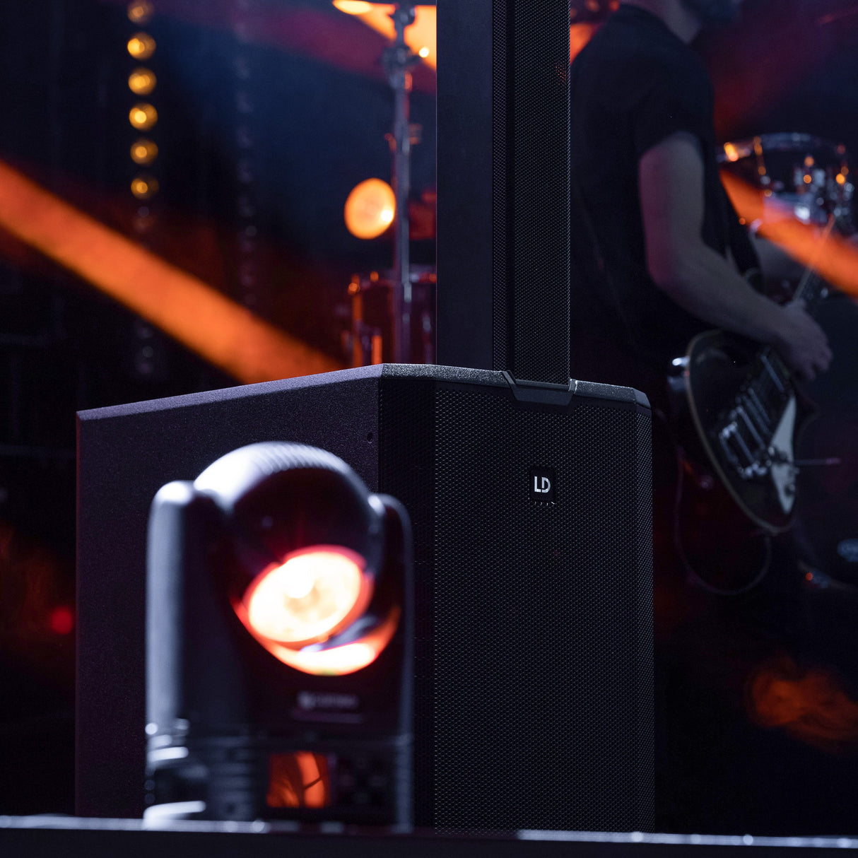 LD Systems Maui 44 G2 Cardioid Powered Column Loudspeaker - White - New