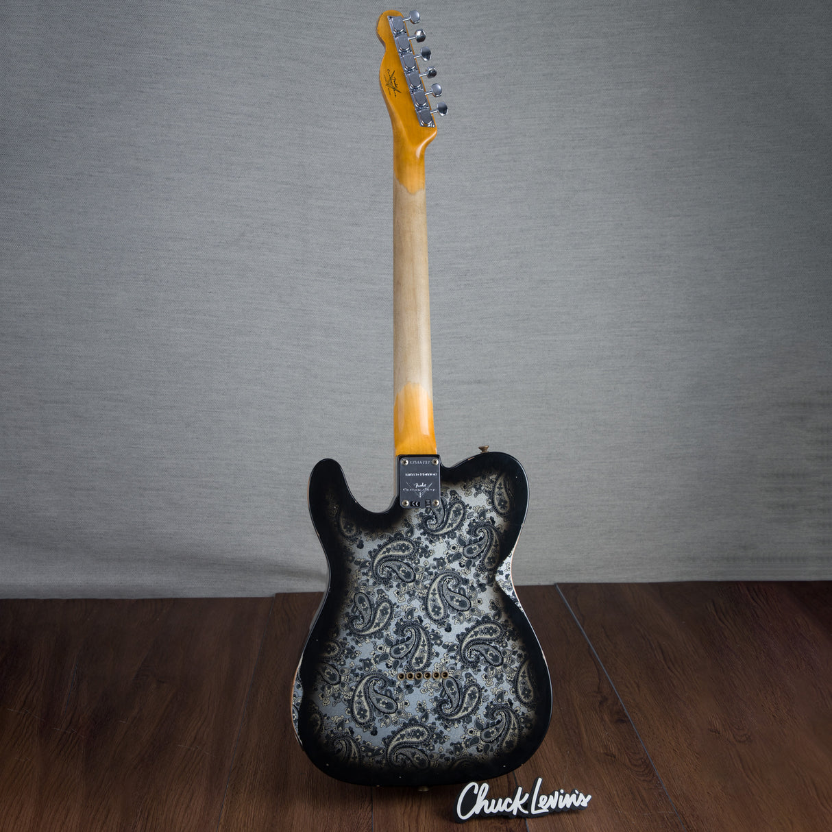 Fender Custom Shop Limited Edition '68 Telecaster Relic – Black Paisley - #CZ566712