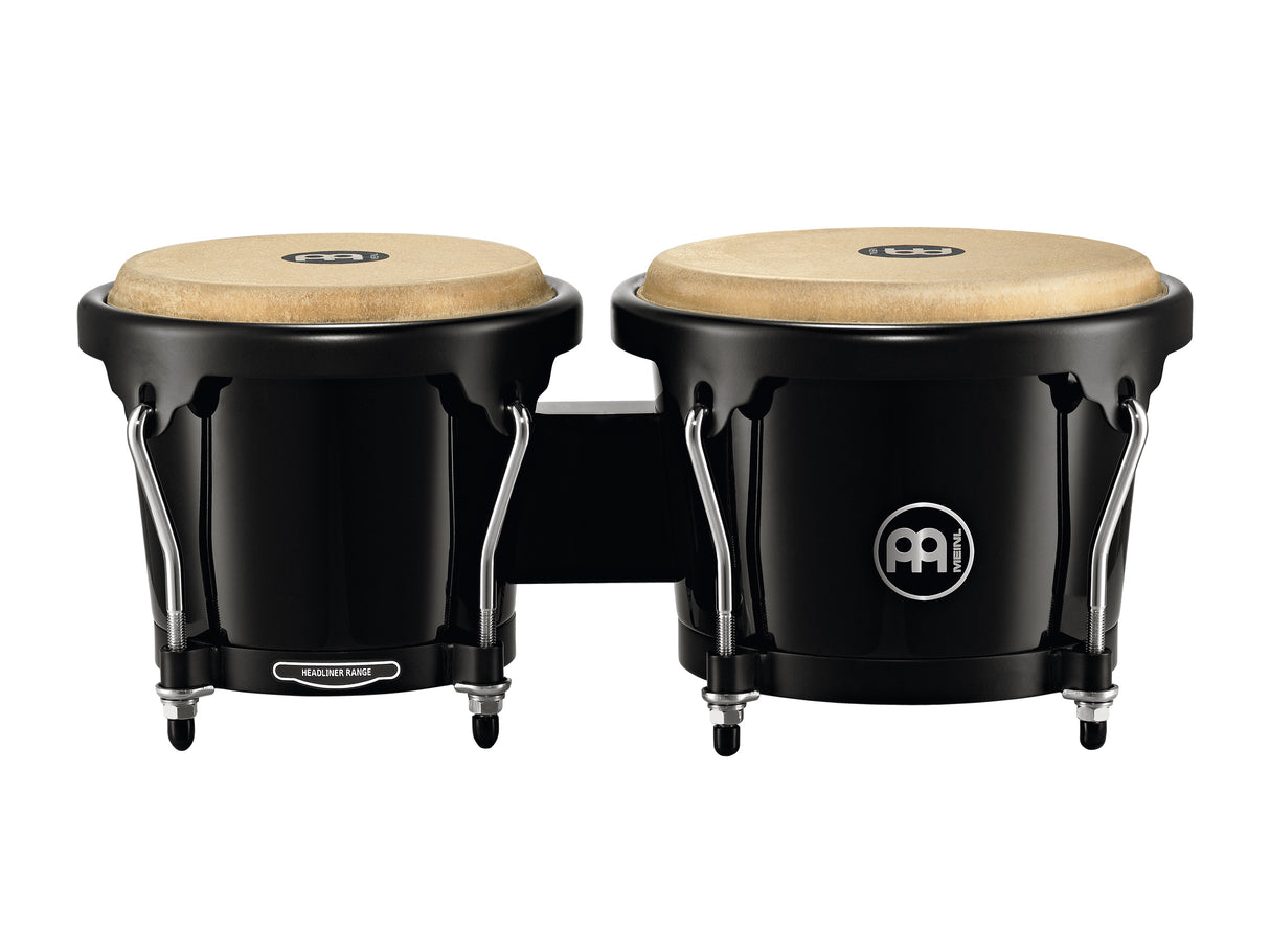 Meinl HFB100BK Headliner Series Fiberglass Bongos - Black