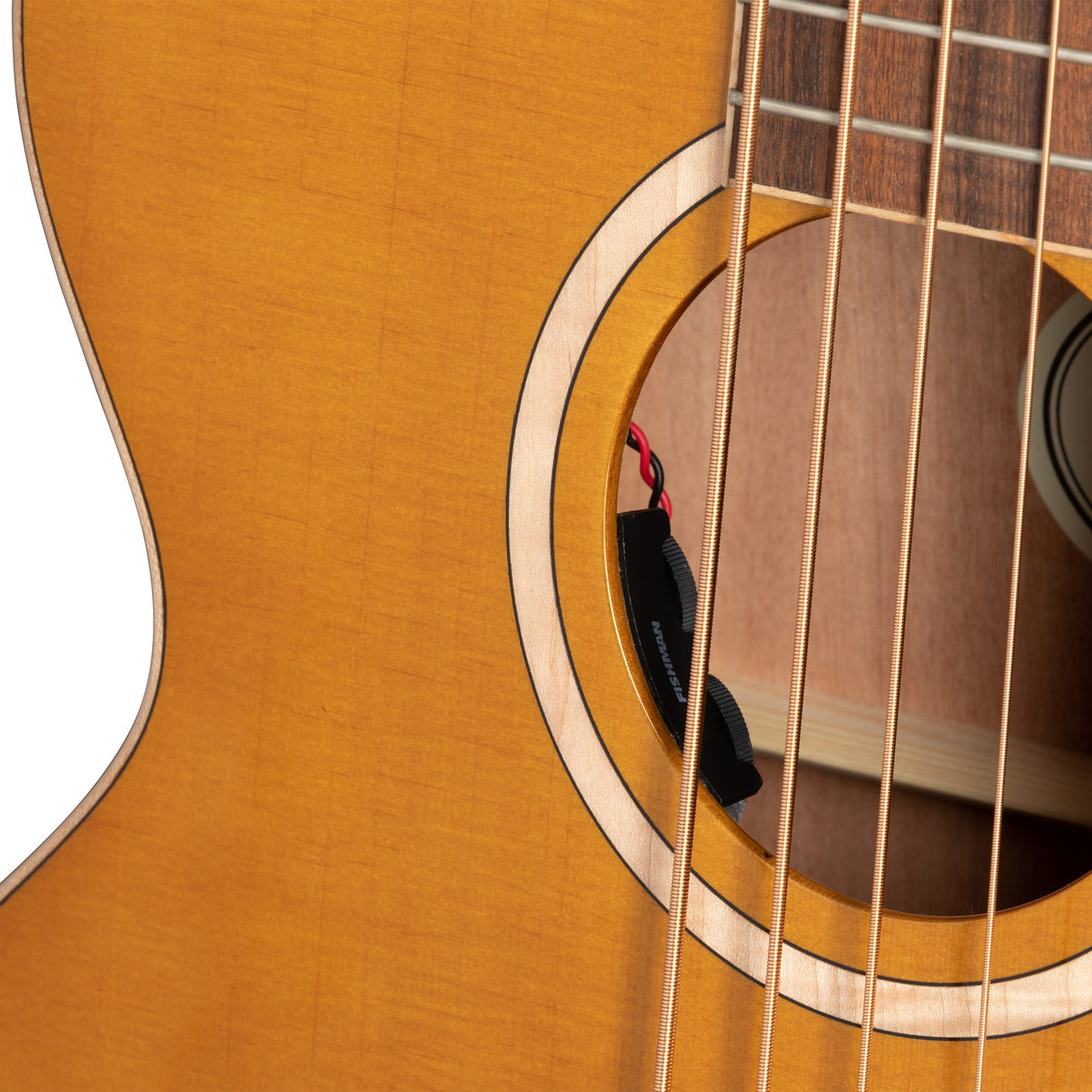 Epiphone El Capitan J-200 Studio Acoustic Electric Bass - Aged Vintage Natural - New