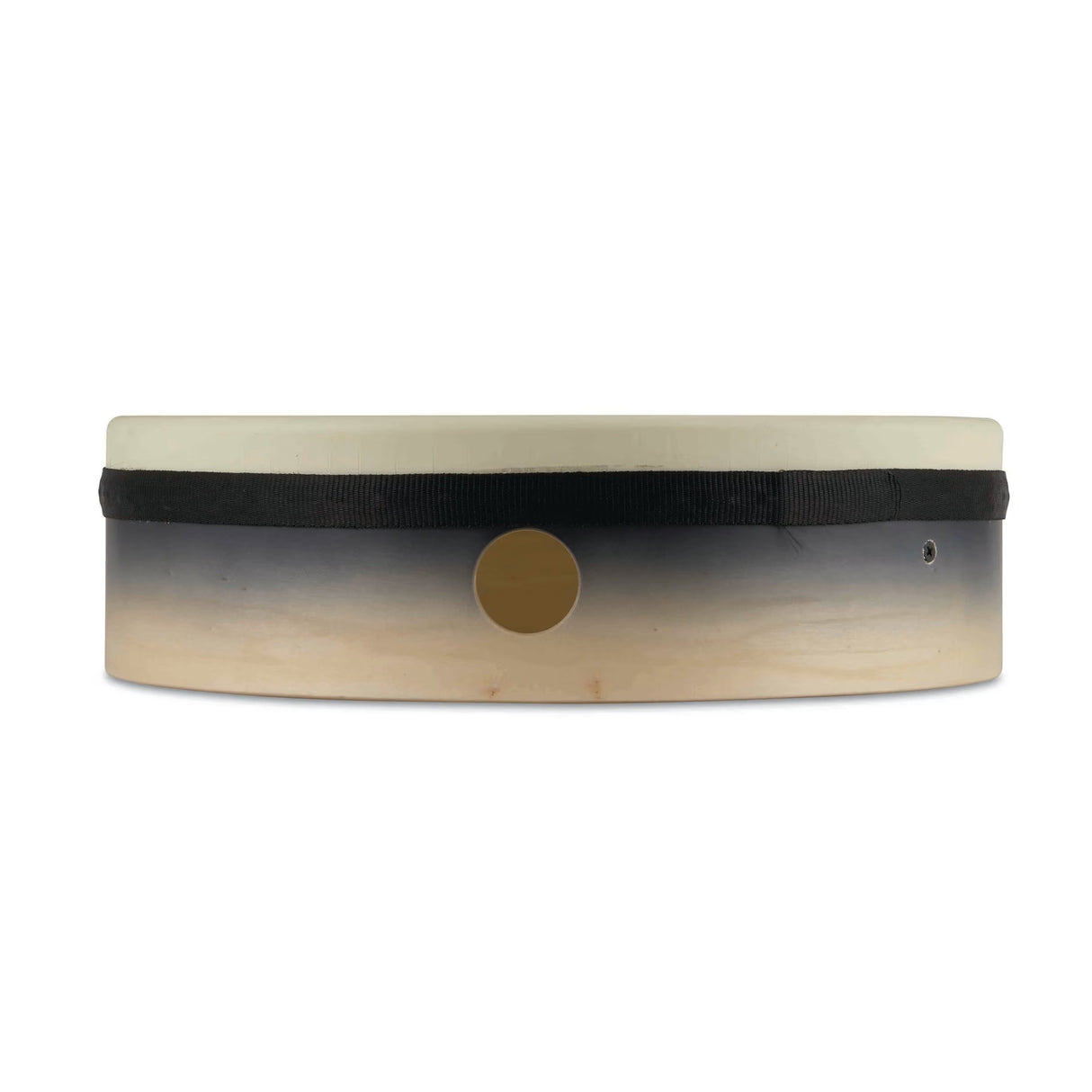 LP 14 x 4-Inch Tunable Bendir Frame Drum - Black-to-Natural Fade