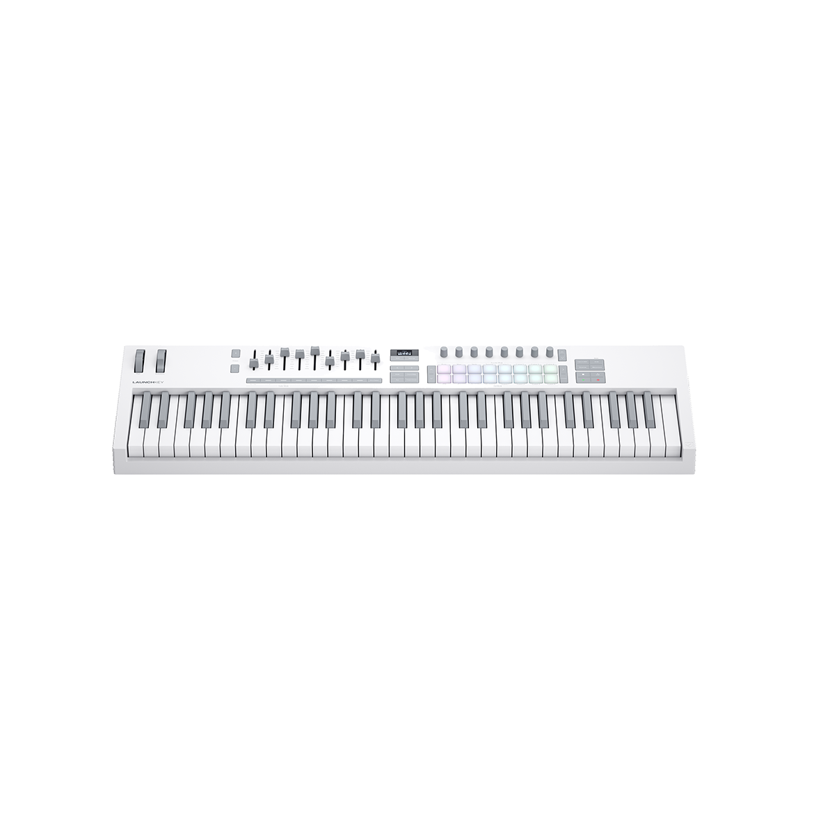 Novation Launchkey 61 MK4 61-Key MIDI Keyboard Controller - White