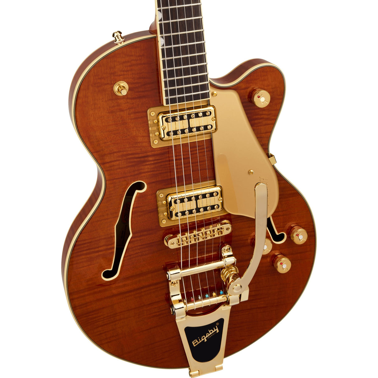 Gretsch Limited Edition Electromatic Broadkaster Jr. Semi-Hollowbody Electric Guitar - Roundup Orange