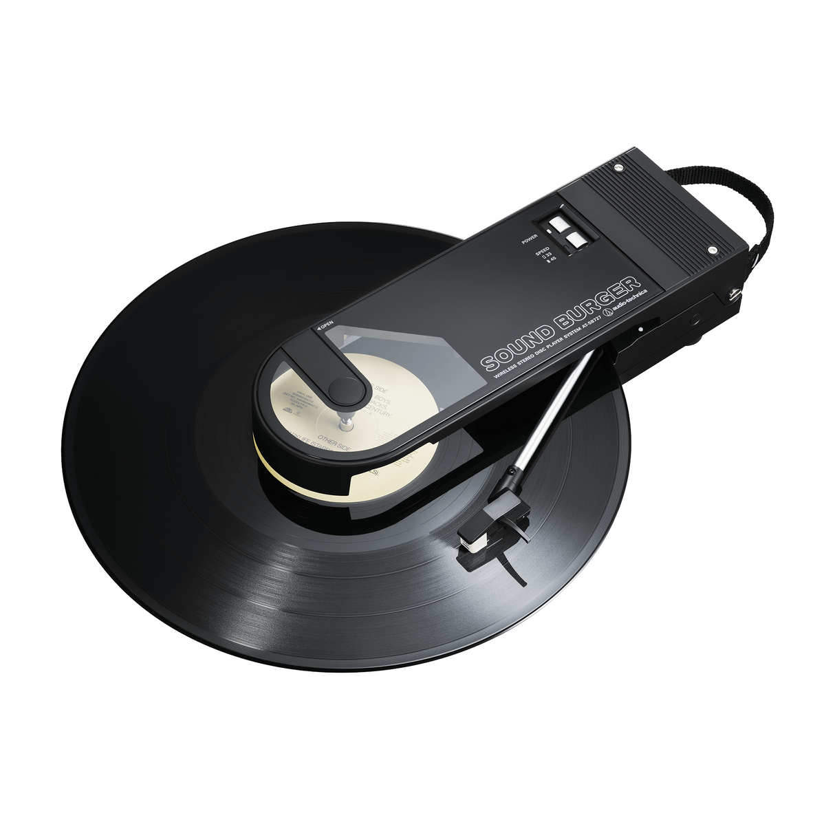 Audio Technica AT-SB727 Sound Burger Portable Bluetooth Turntable