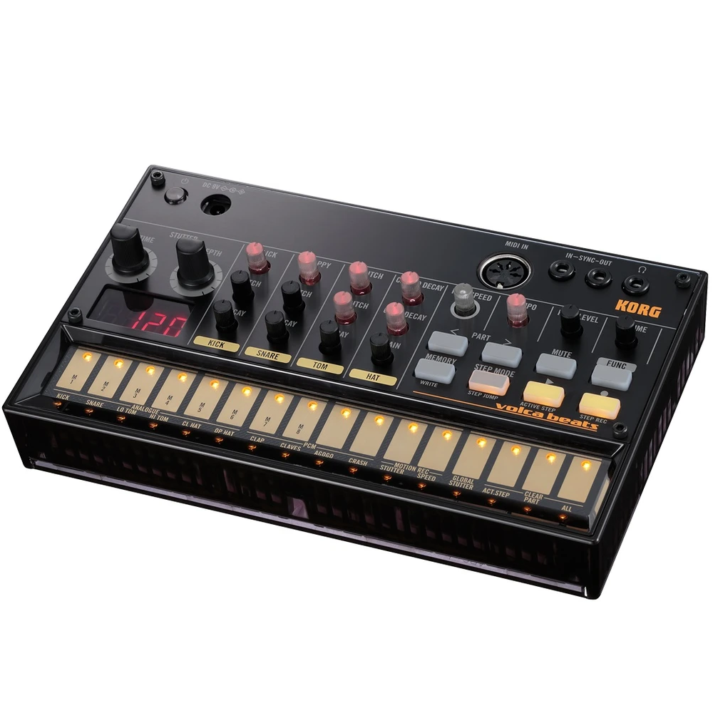 Korg Volca Beats Analog Rhythm Machine - Mint, Open Box