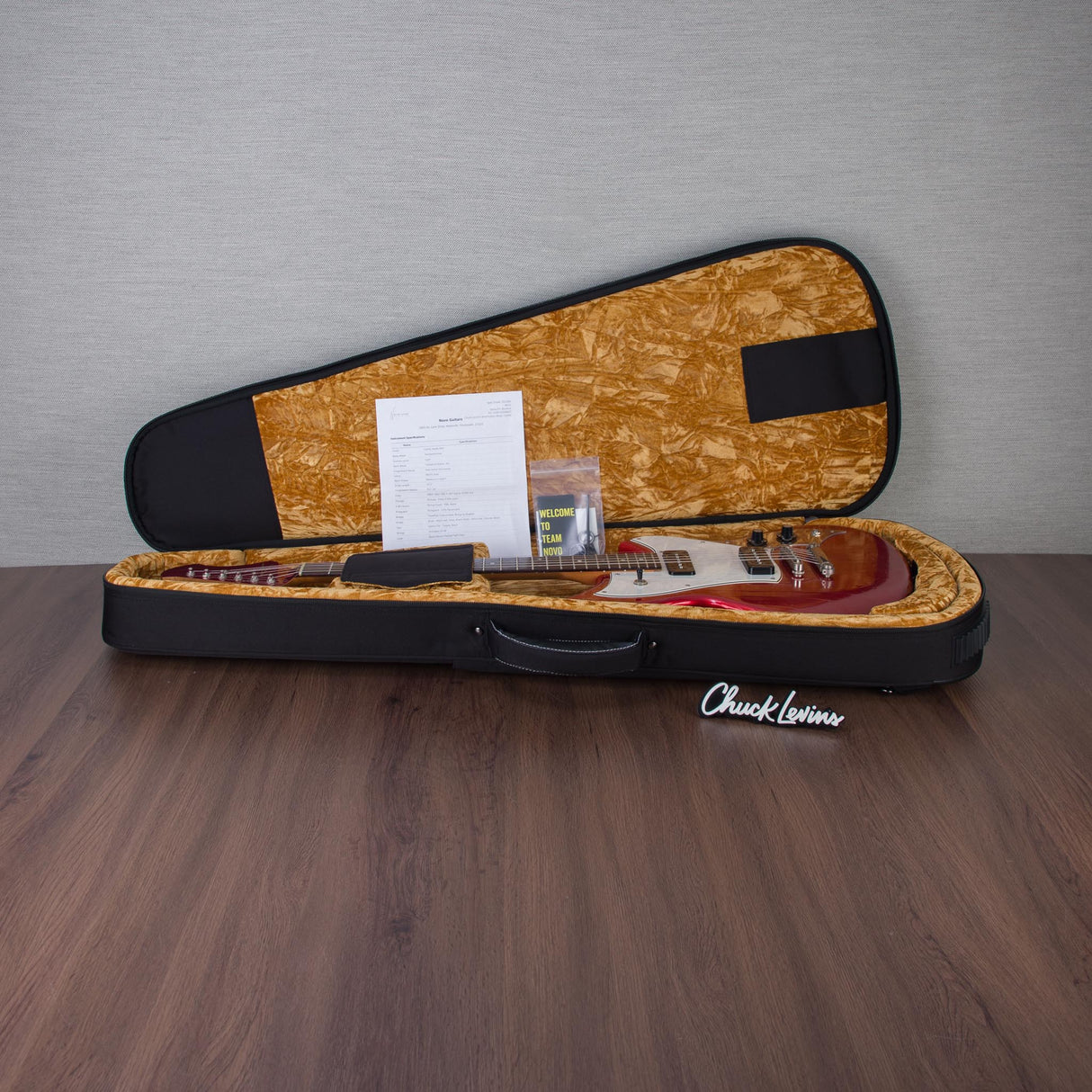 Novo Guitars Serus P2 Electric Guitar - Candy Apple Red - #251346